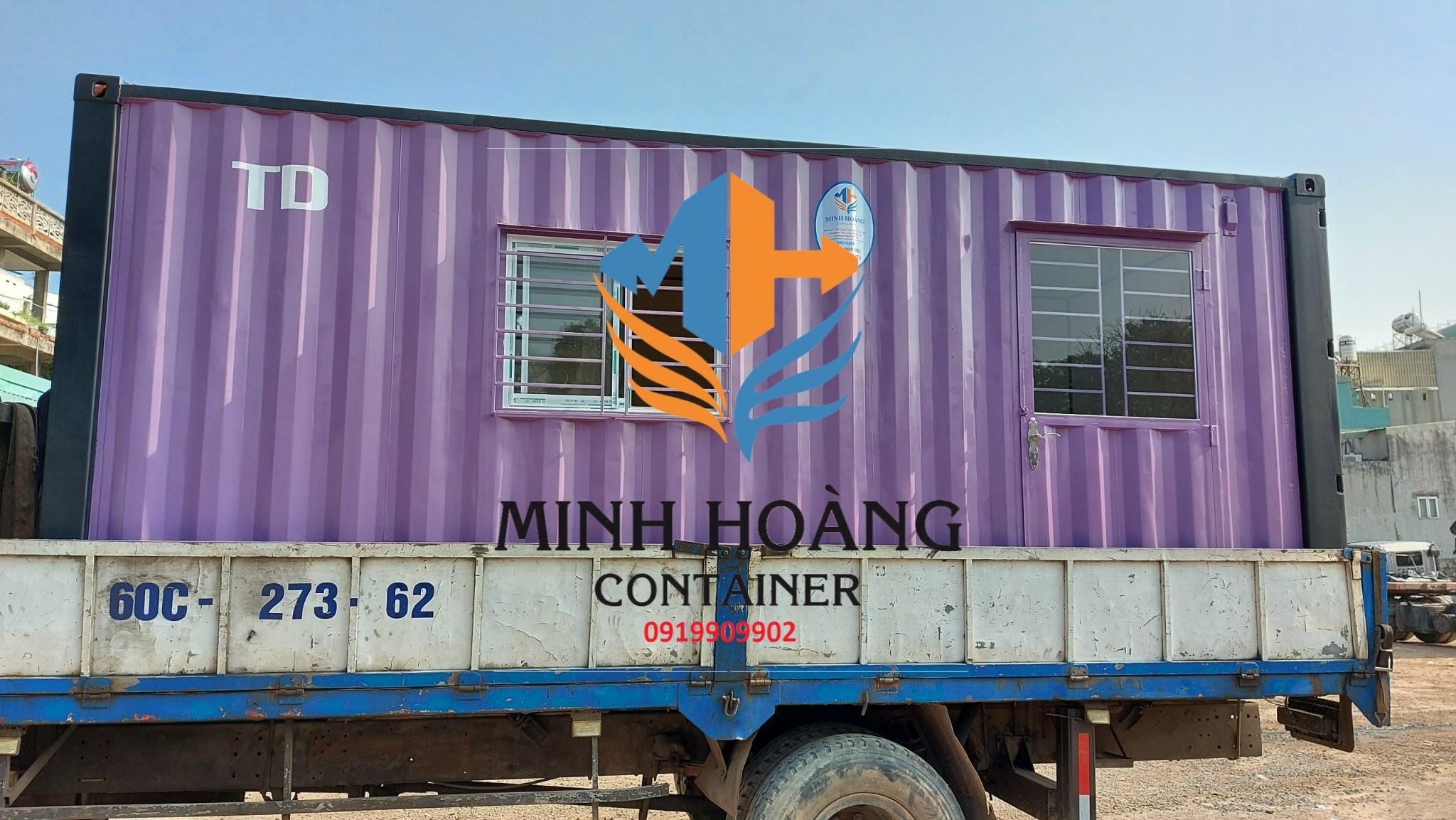 Nhà container 20feet q12